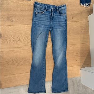 American Eagle Outfitters Medium Blue Flare Jeans